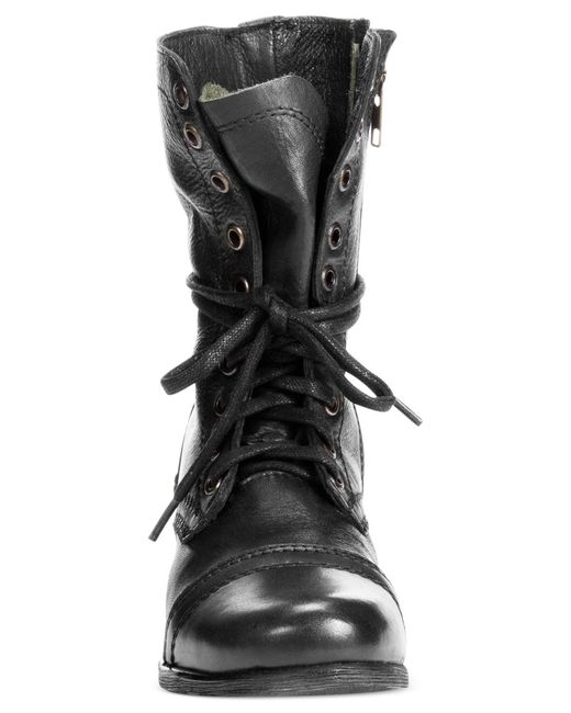 Steve Madden Black Troopa Boots