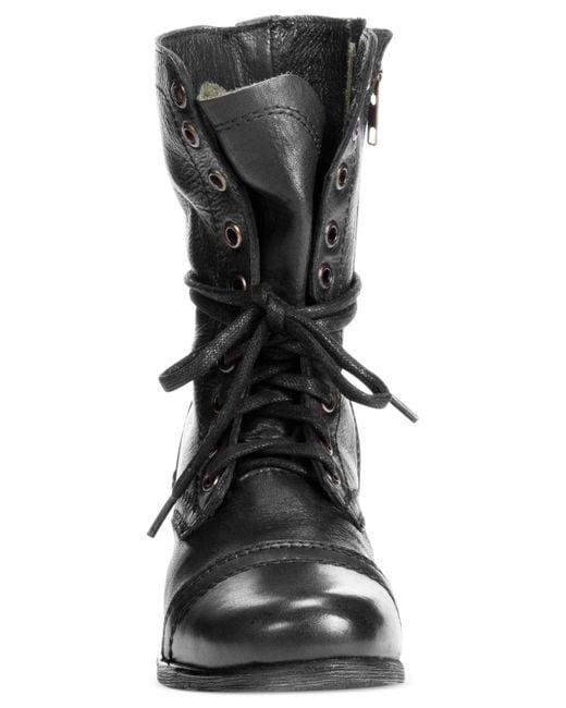 Steve Madden Black Troopa Boots