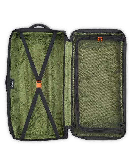 Jeep Black Js006b 27" Rolling Duffel