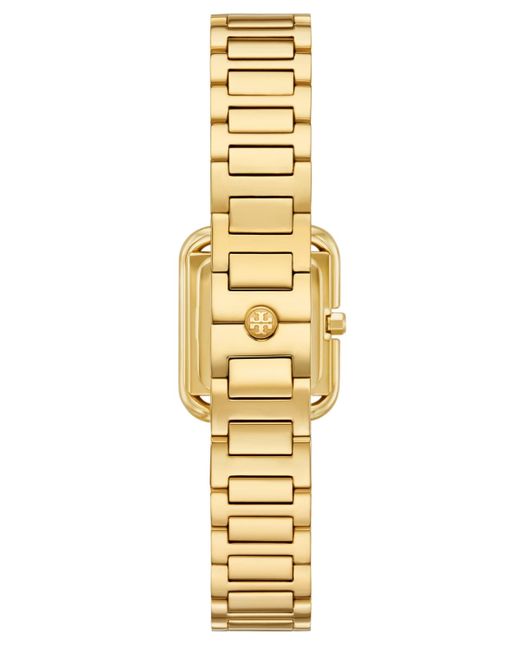 Tory Burch Metallic The Kira Square Small Quartz Three-hand Stainless Steel