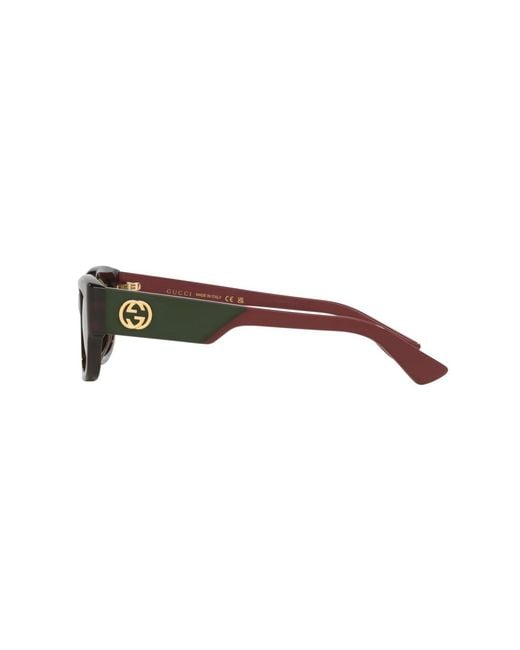 Gucci Green Sunglasses