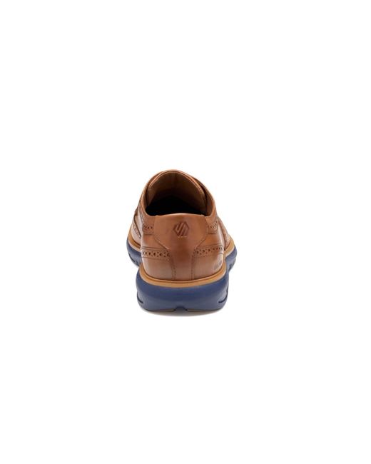 Johnston & Murphy Brown Larkin Wingtip Shoe for men