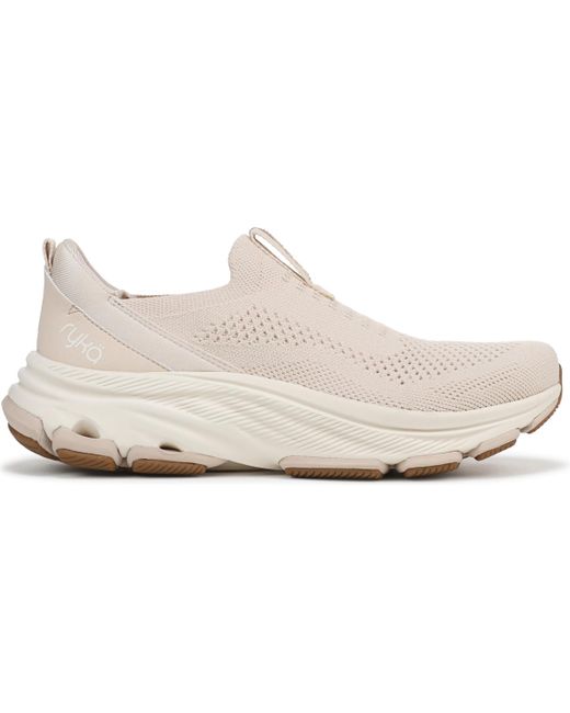 Ryka White Devotion Max Slip On Walking Sneakers