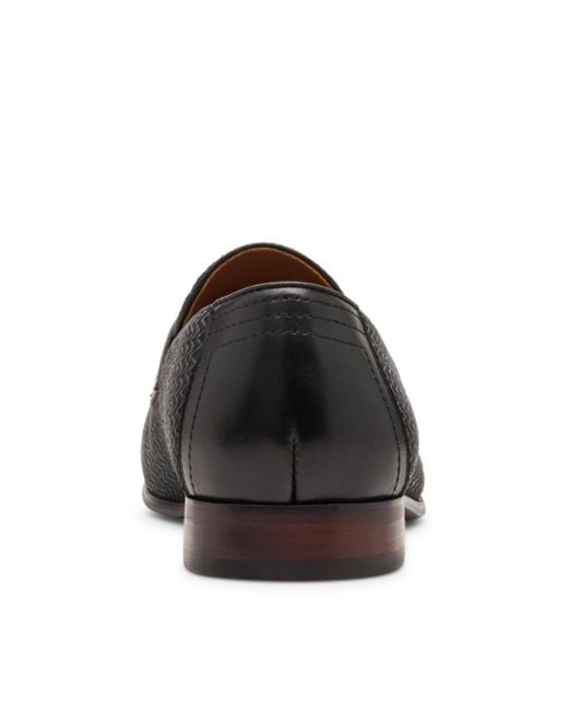 Steve Madden Black Rich Velvet Jona Loafer for men