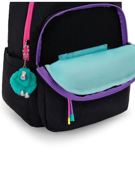 Kipling Black Seoul Medium Backpack