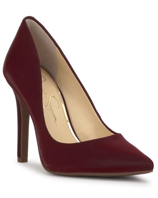 Jessica Simpson Women's Purple Cassani Pointed-toe Pumps