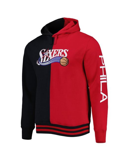 Mitchell & Ness Red Black for men