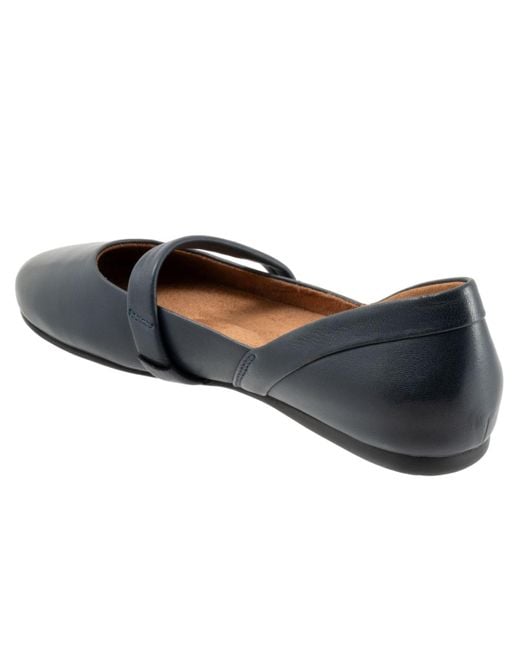 Softwalk® Blue Samara Flat