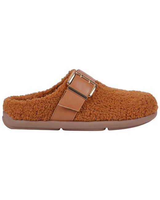Gc Shoes Brown Patsy Round Toe Mules