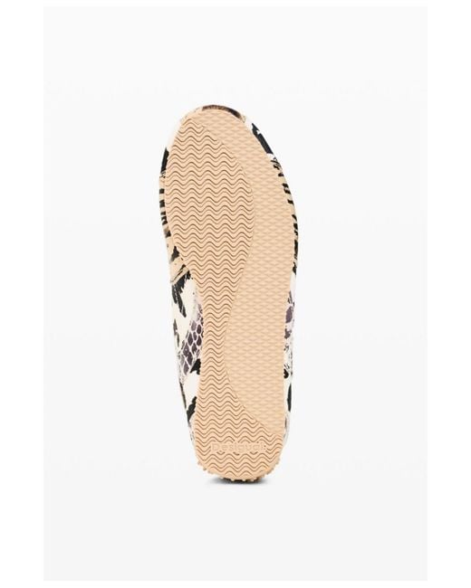 Desigual White Printed Sneakers