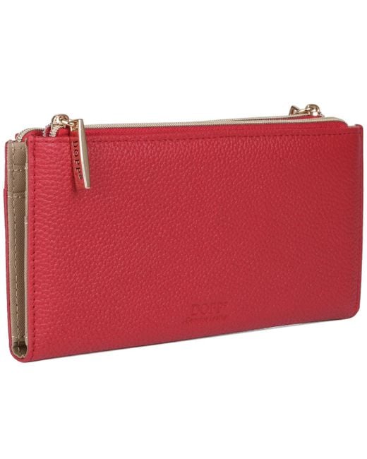 Dopp Red Small Cosmopolitan Wallet