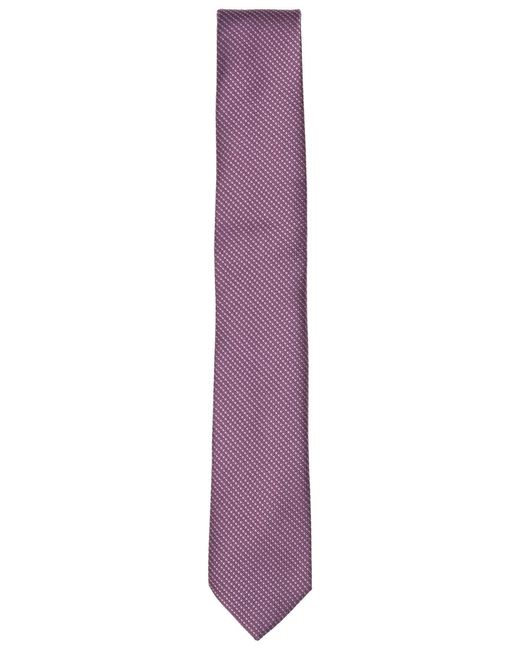 BarIII Purple State Solid Tie for men