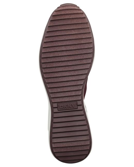 DKNY Purple Keeva Wedge Sneakers