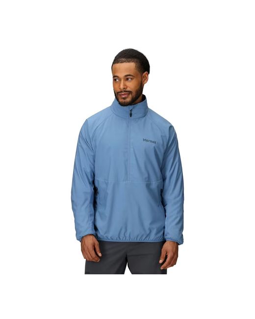 Marmot Blue Primaloft Half-zip Pull-on Jacket for men