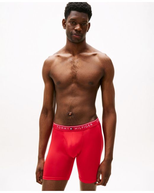 Tommy Hilfiger Blue Â 3-pack Micro Boxer Briefs Set for men