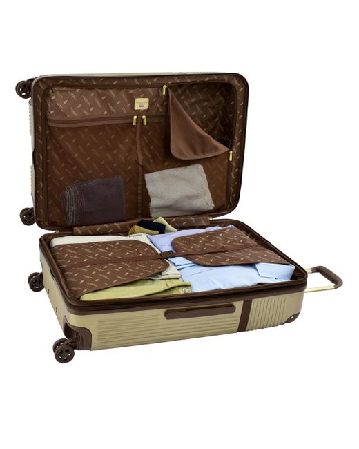 London Fog Natural Brentwood Iv 29" Expandable Spinner Hardside