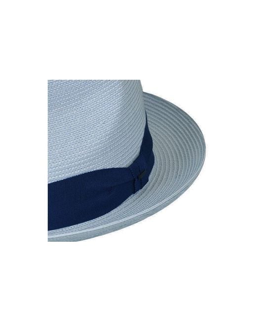 Bailey 1922 Blue Craig Braided Fedora for men