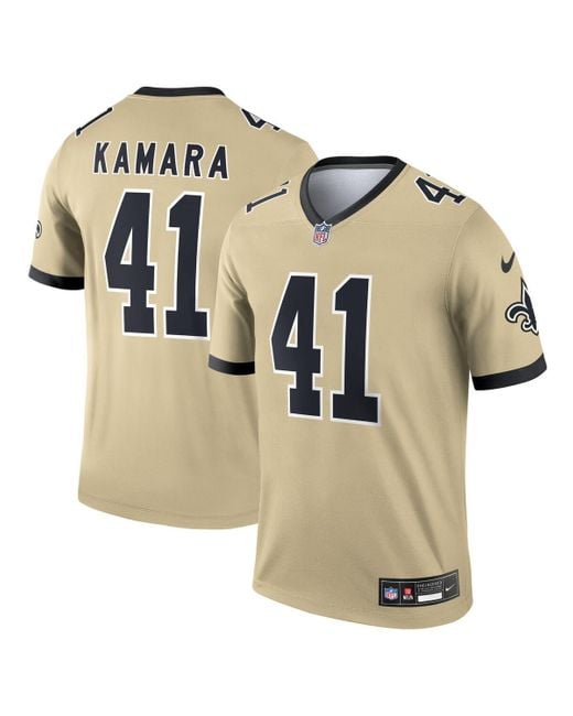 Nike White Alvin Kamara New Orleans Saints Gameday S Alternate Legend Player Performance Jersey for men
