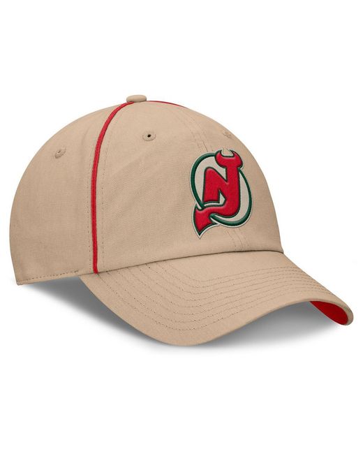 Fanatics Pink New Jersey Devils Heritage Setoff Adjustable Hat for men