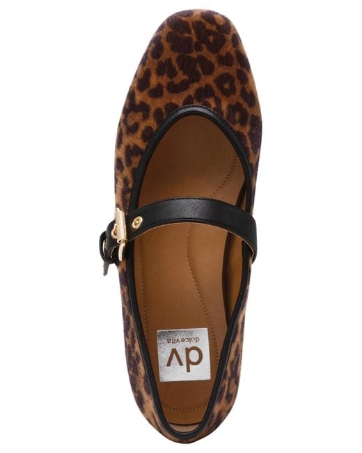 Dolce Vita Brown Mulaney Buckle Mary Jane Flats