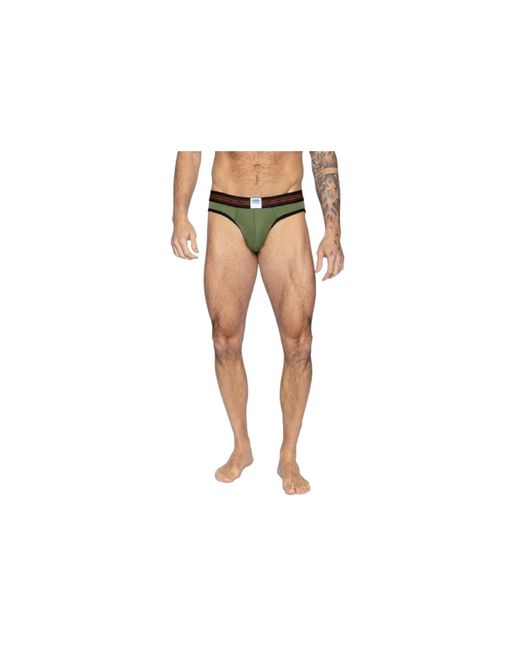Bike Athletic Black Mesh Brief for men
