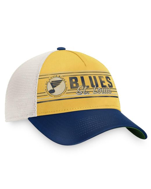 Men's St. Louis Blues Fanatics Branded Black/Camo Military Appreciation  Adjustable Hat