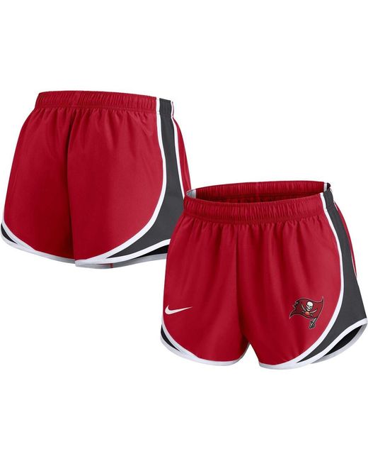 Nike Red Tampa Bay Buccaneers Performance Tempo Shorts
