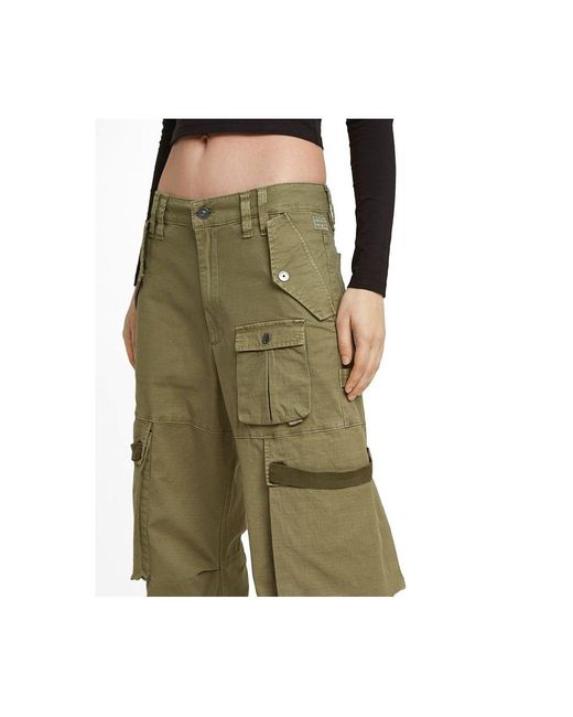 G-Star Green Mega Cargo Pants