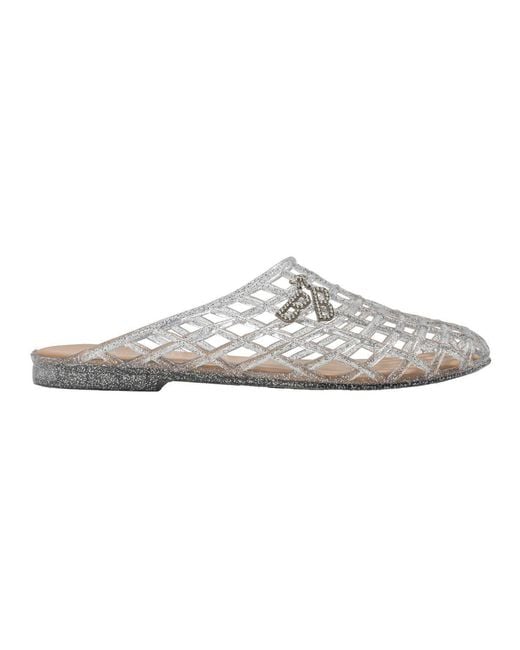 Bebe White S Jelly Sandals