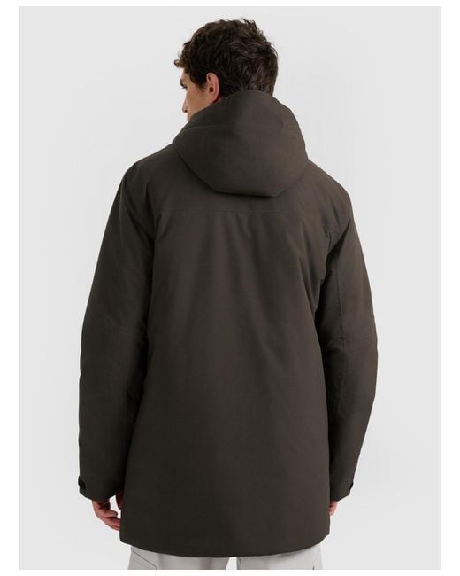 4F Brown Transitional Parka Membrane for men