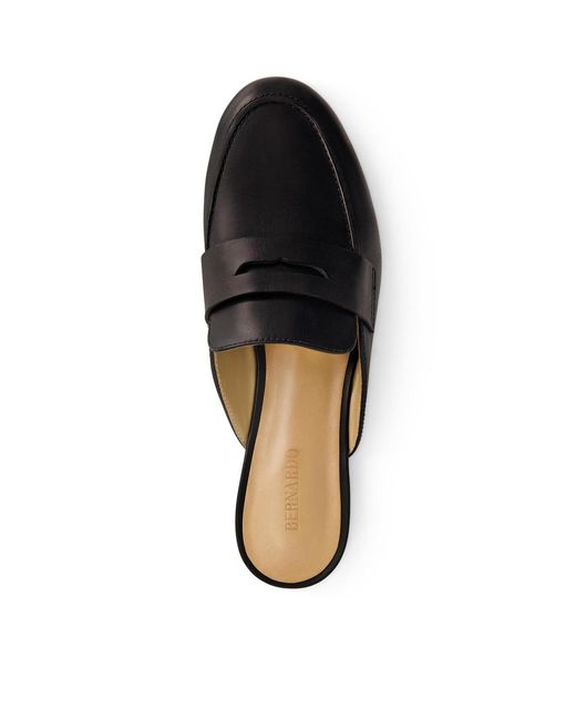 Bernardo Black Bernardo Balda Loafer Mule