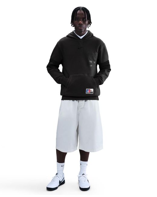 Nike Black Club Fleece Pullover Hoodie for men