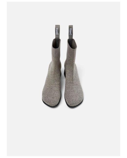 Camper White Kora Technical Textile Medium Boot