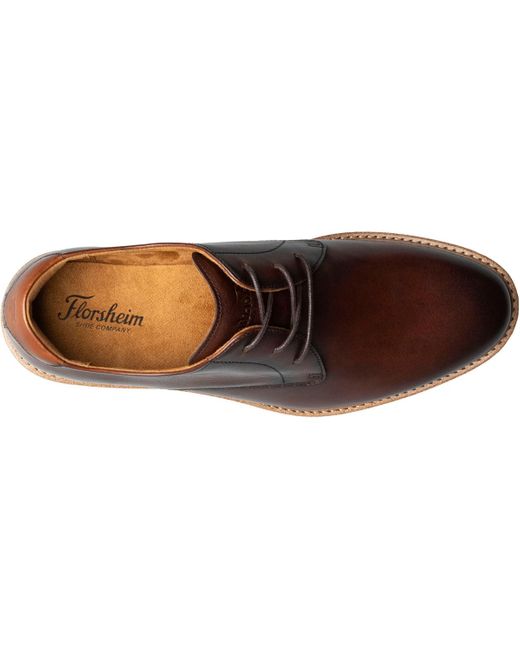 Florsheim Brown Highpoint Round Toe Oxford for men