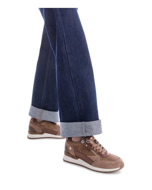 Xti Brown Casual Sneakers Refresh Collection By