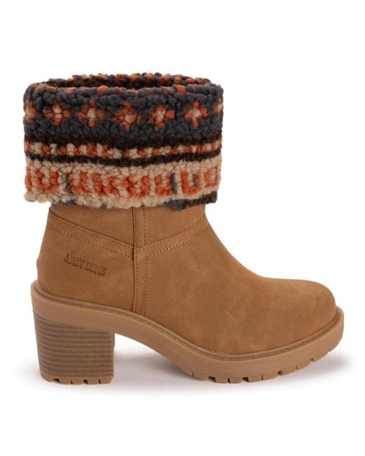 Muk Luks Brown Londyn Boot