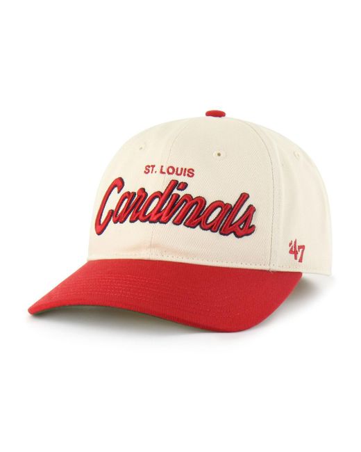 '47 Red St. Louis Cardinals Crosstown Franchise Fitted Hat