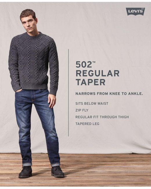 tapered levi's