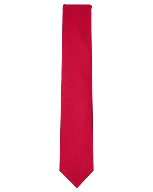 Club Room Red Solid Tie for men