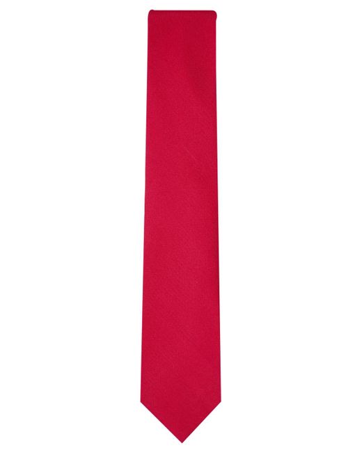 Club Room Red Solid Tie for men