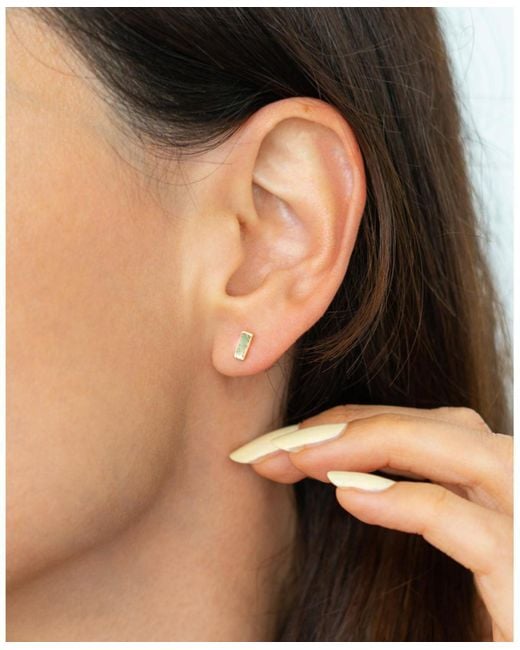 Lucky Feather Blue Earring Set