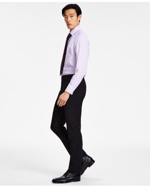 DKNY Modernfit Stretch Suit Pants in White for Men Lyst