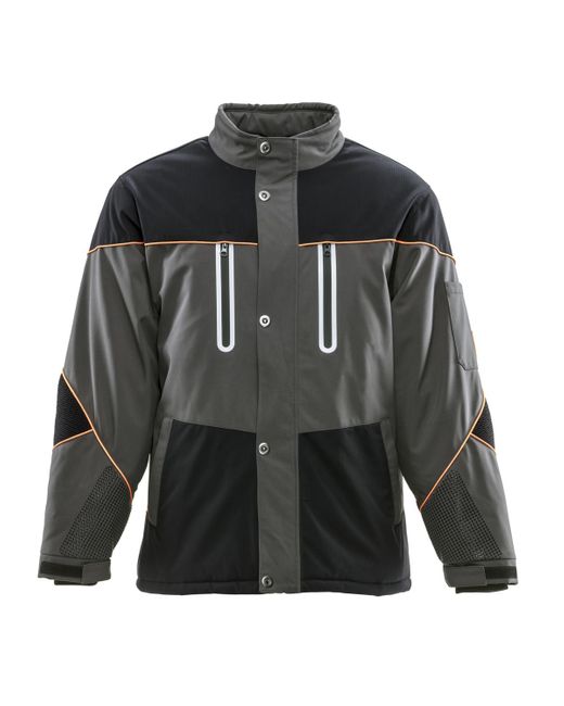 Refrigiwear Gray Big & Tall Polarforce Insulated Jacket for men