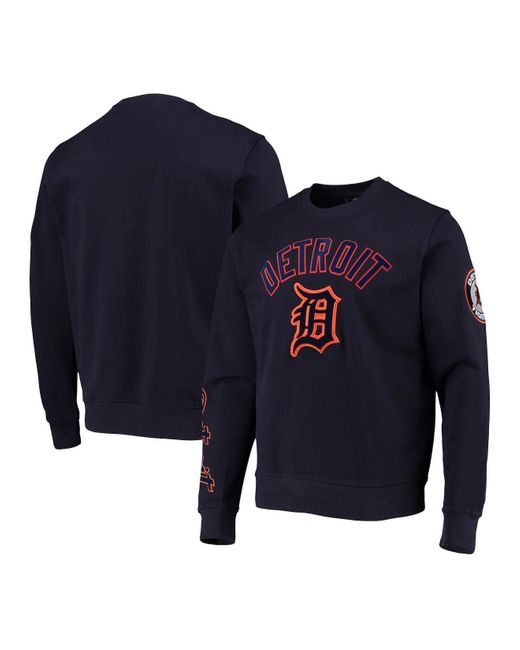 Detroit Tigers 47 Brand Trifecta Shortstop Pullover Hoodie - Navy