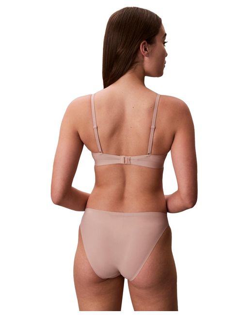 Calvin Klein Pink Full Coverage Adjustable Bra