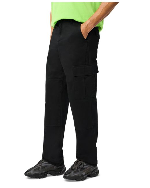 Lacoste Green Straight-fit Cargo Pants for men