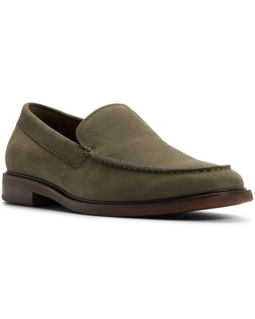 ALDO Alfonso Slip-on Leather Loafers in Green for Men | Lyst display picture 2