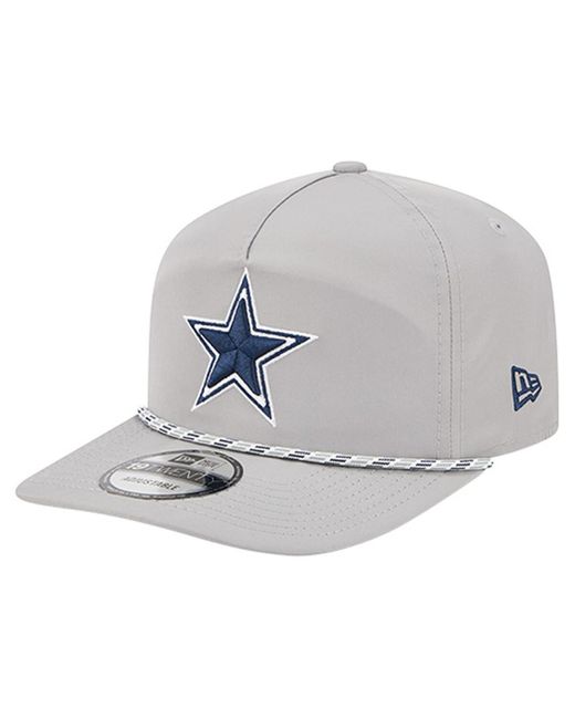 KTZ Â Gray Dallas Cowboys Rope 19twenty Hat for men