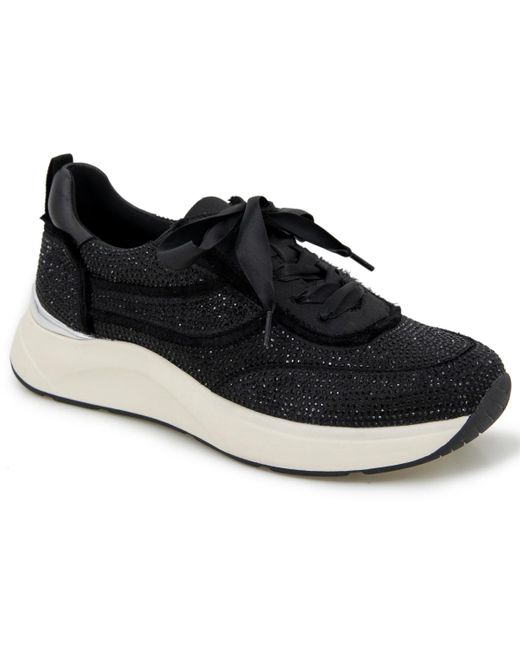 Kenneth Cole Black Claire Sneakers