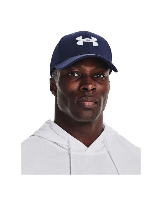 Under Armour Blue Ua Blitzing Baseball Hat for men
